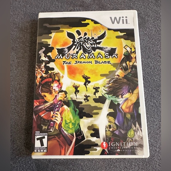 Nintendo Other - CIB T rated Wii Action game Muramasa the Demon Blade
